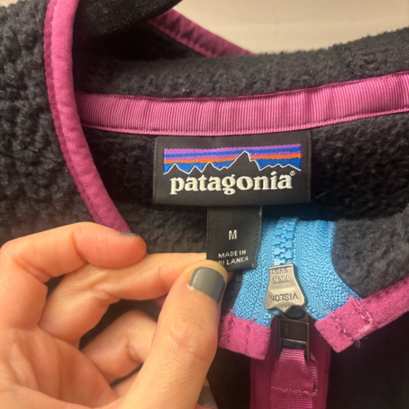 Men's Patagonia Retro Pile Pullover With Hood - Picture 6 of 9